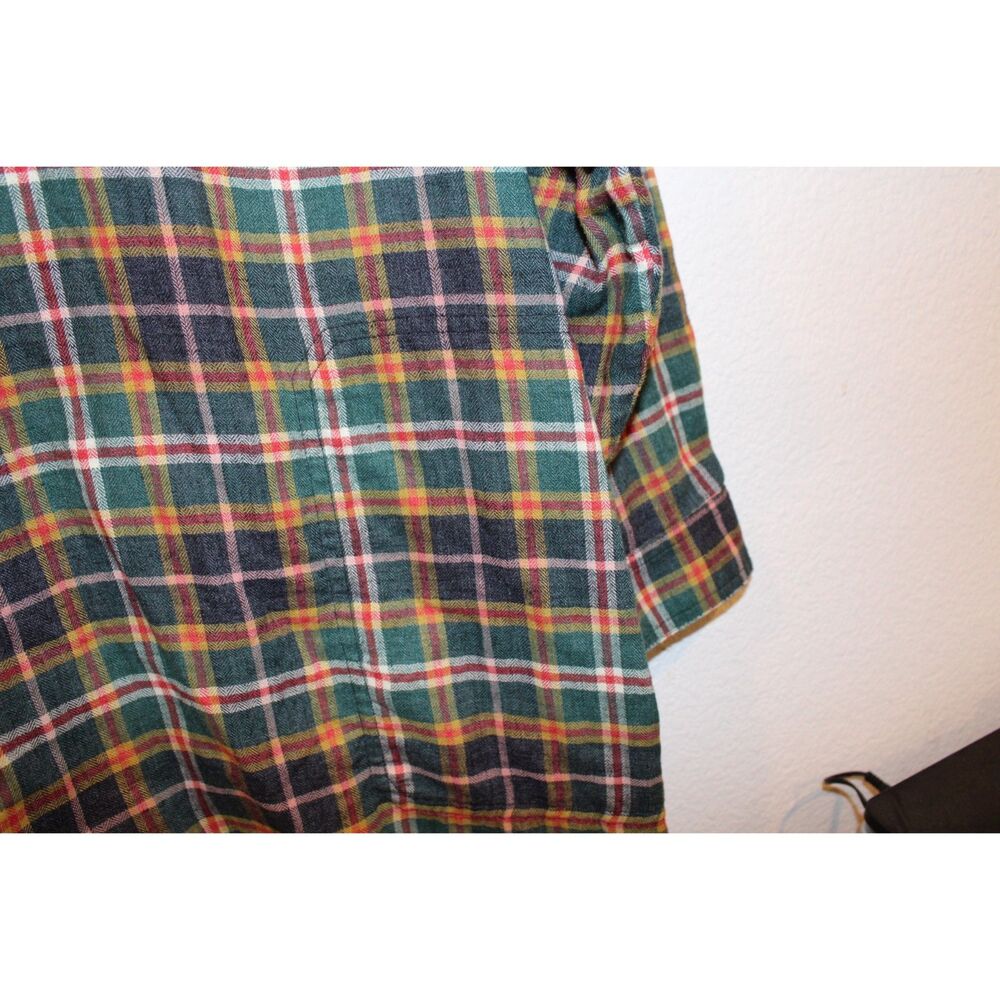 Toad&Co Re-Form Popover flannel shirt dress size xlarge - Picture 10 of 12